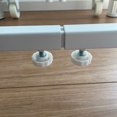 HEIAN SHINDO 洗濯機スライド台　白の画像