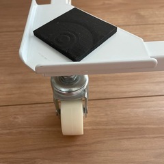 HEIAN SHINDO 洗濯機スライド台　白の画像