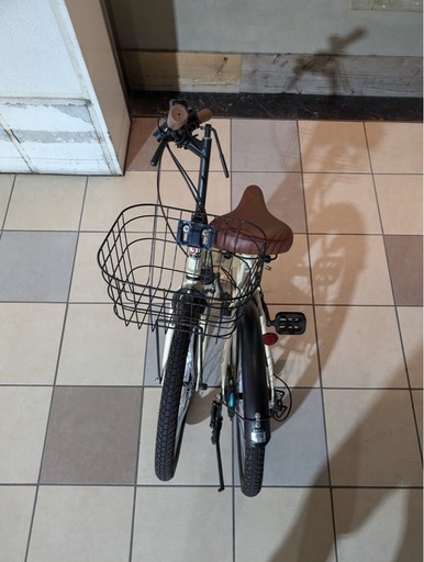 1年落ちの折りたたみ自転車 