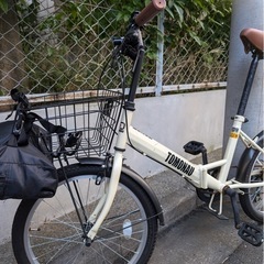 1年落ちの折りたたみ自転車 