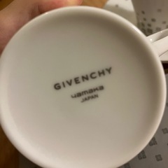 (美品) GIVENCHY ジバンシー トレー付ペアコーヒーセットの画像