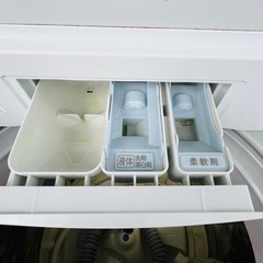 NA8422動作品　簡易清掃済み　2018年製　洗濯容量8.0kg パナソニック洗濯機　NA-F8AE6の画像