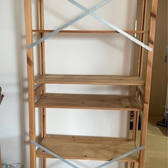 【取引中】無印良品　　パイン材ユニットシェルフの画像