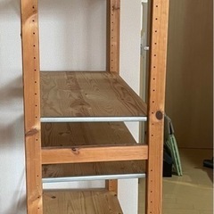 【取引中】無印良品　　パイン材ユニットシェルフの画像