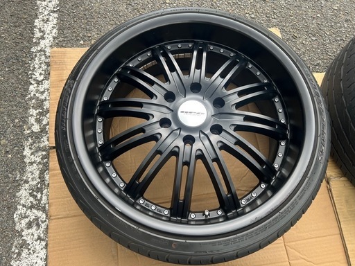 gpo motoring 6穴 20インチ キャラバン ハイエース 社外ホイール 深リム
