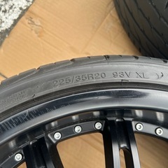 gpo motoring 6穴 20インチ キャラバン ハイエース 社外ホイール 深リムの画像