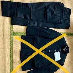 浦添中学校、鏡原中学校　制服ズボン半袖シャツのみの画像