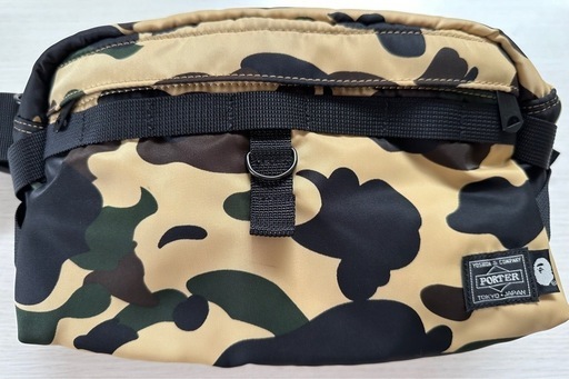 BAPE✖️PORTER 1st Camo ウエストバック