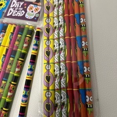 ハロウィン　鉛筆＆メモ帳　ハンディバッグの画像