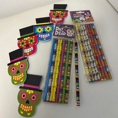 ハロウィン　鉛筆＆メモ帳　ハンディバッグ