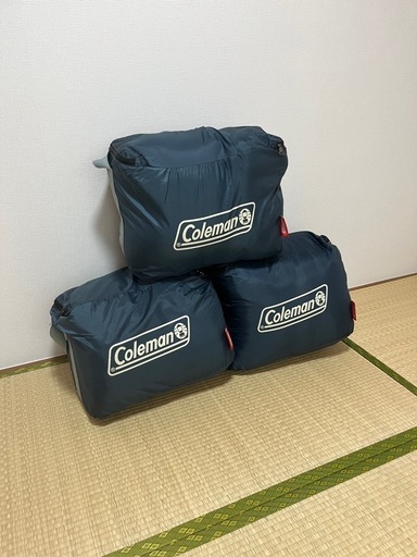 Coleman マルチレイヤースリーピングバッグ　3個セット