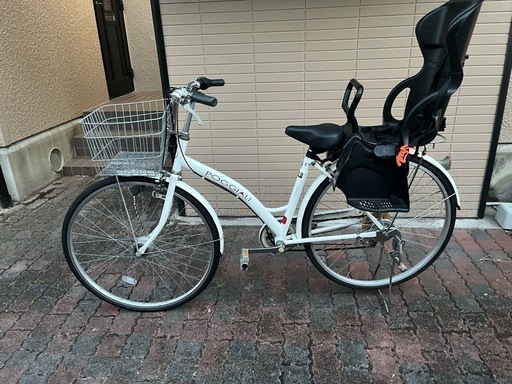 自転車 チャイルドシート付