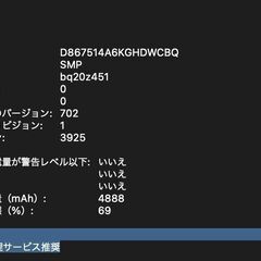 MacBook Pro（15インチ,2017）256GB/16GB〈MPTR2J/A〉⑤の画像