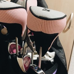 期間限定お値下げ】Wilson ゴルフクラブ セット 女子向きピンク！