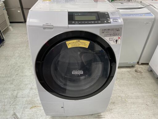 洗濯機の分解クリーニング行っています！配送設置込み　日立11Kドラム式 洗濯機　2016年製　分解クリーニング済み！！
