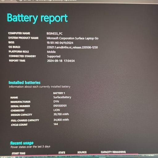 【引き渡し済み】おまけ付き　Microsoft Surface Laptop GoTHH-00045