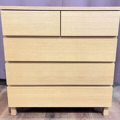 無印良品　ナチュラルウッド 4段チェスト 木製チェスト4段 オーク材突板 | 無印良品