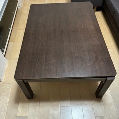 長方形こたつテーブルの画像