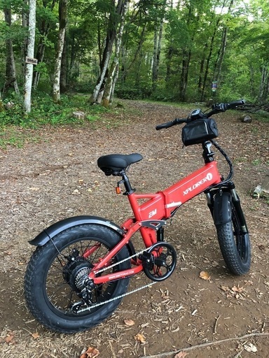E MOTORAD JAPAN. XPLORER.   ファットバイクマウンテンバイク走行60km   定価286000