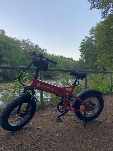 E MOTORAD JAPAN. XPLORER.   ファットバイクマウンテンバイク走行60km   定価286000