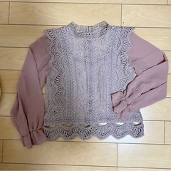 Pinkシャツレディース