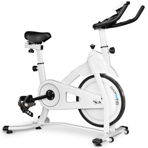 スピンバイク フィットネスバイク ハイブリット負荷式 電動負荷式 負荷調整 耐荷重130キロ ルームバイク