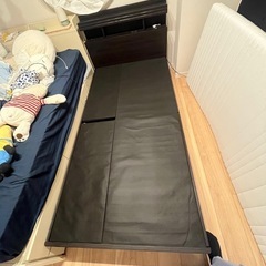 最終処分 コンセント付きシングルベットフレーム