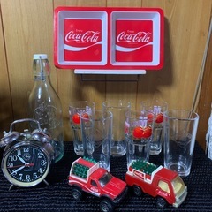 JARグラス　カントリー瓶　レシピ本　コカコーラ小物　厚手のグラス
の画像