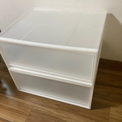 カラーボックス 2個の画像