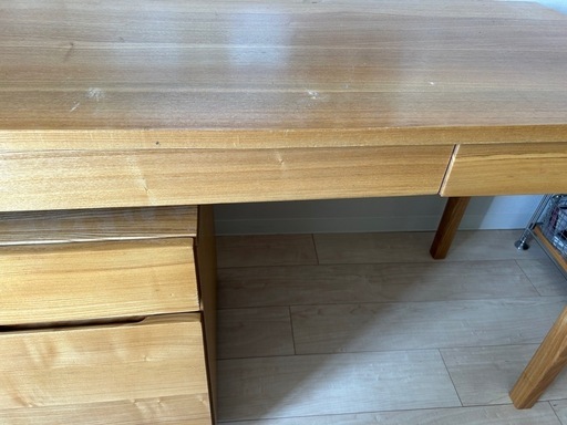 無印　机&引き出し〜お値下げします！