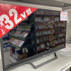 中古品のSONY製液晶テレビ・KJ-32W730E・2017年製です。