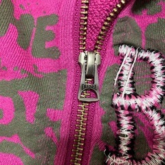 DIESEL ジップアップパーカー メンズの画像