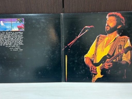 ERIC CLAPTON - JUST ONE NIGHT 見開き LP 【公式通販】