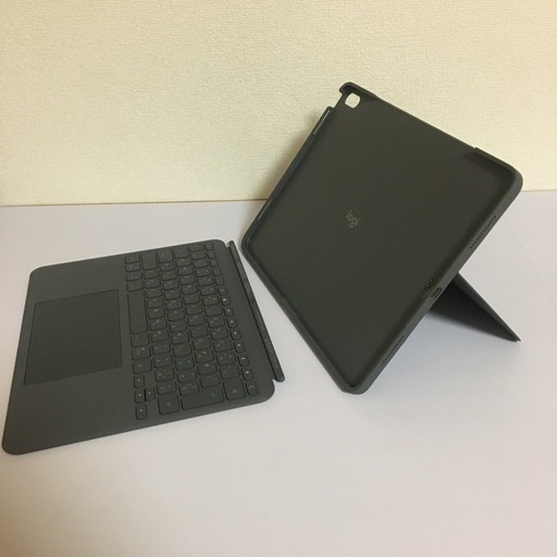 ロジクール Combo Touch iPad air 13インチ M2 iK1277GRA キーボード付き ケース 軽量 日本語配列 キーボード 第4世代 第5世代 スマートコネクタ オックスフォードグレー 国内正規品