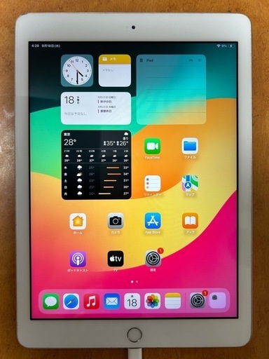 iPad 第6世代　シルバー　128GB Wi-fi