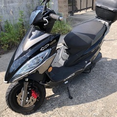 キムコ　GP125  書類付部品取、レストアベース車の画像