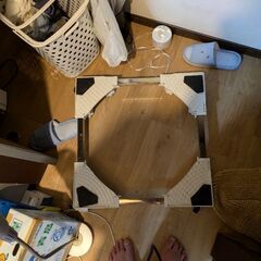 洗濯機台を譲ります。