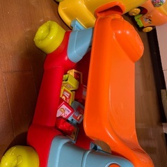 車　英語　電車　おもちゃの画像