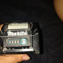 お話中マキタ電池の画像