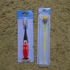 ミッキー歯ブラシ&リトルグリーンメン耳かき