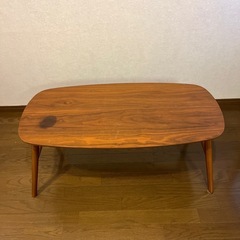 無料！折れ脚センターテーブル　ノーチェ