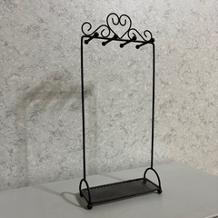 【美品】ネックレス　スタンド　ネックレススタンド　ジュエリーラック　ジュエリースタンド　アクセサリースタンド　アクセサリー　什器　ディスプレイの画像