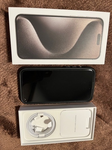【美品】【SIMフリー】iPhone 15pro max 256GB