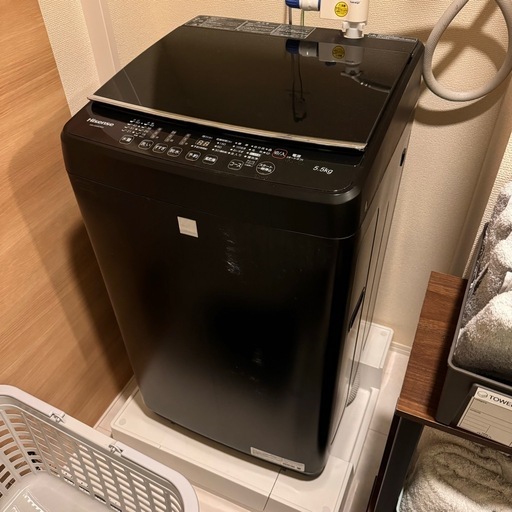 【商談中･メッセージ返信しません】ハイセンス 洗濯機 HW-G55E5KK