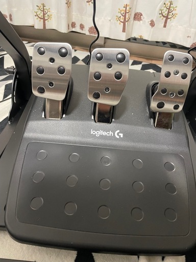 Logitech G29 Driving Force Feedback Racing Wheel Shifter +土台付き　動作確認