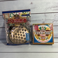 蚊取り線香と線香皿
