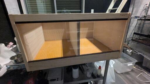 約90×45×45自作爬虫類ケージ (栗海) 汐見橋のその他の中古