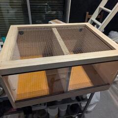 約90×45×45自作爬虫類ケージの画像