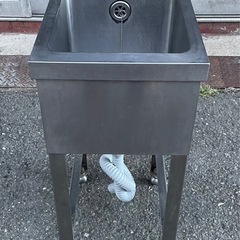 業務用 1槽シンク 幅350×奥450×高さ800(mm) 一層...