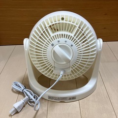 美品★サーキュレーター白アイリスオーヤマIRIS OHYAMマカロンの画像